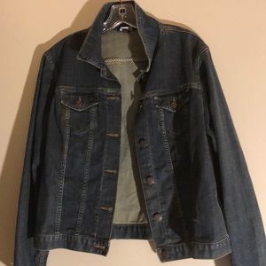 Lands’ End Jean Jacket - L (14-16)